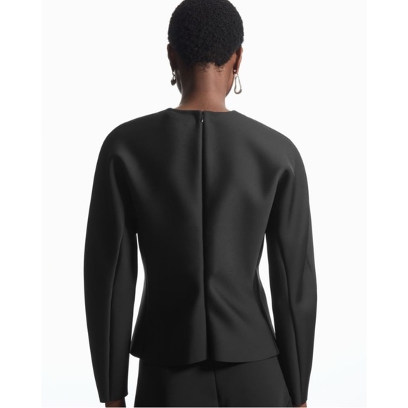 COS ~STRUCTURED WAISTED TOP (NWT) - Picture 4 of 13